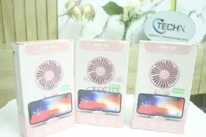 Mini Portable Handheld Fan With 4400 Mah Rechargeable Batter