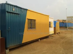 Iron Modular Portable Office Cabin Fabrication