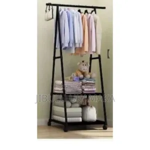 Durable Cloth Rack With Wheels