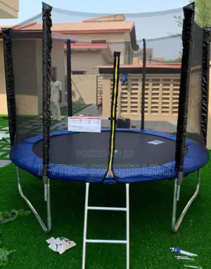 8ft Trampoline With Ladder