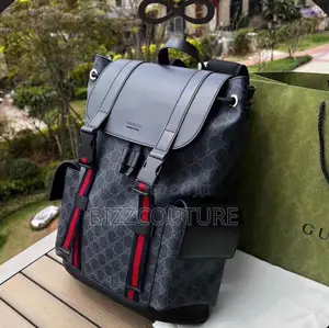 Original Gucci Black Leather Bag Is Available in Store Now