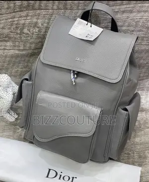 Original Dior Gray Leather Bag Is Available in Store Now