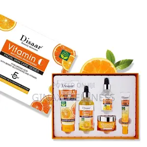 Disaar 5-in-1 Vitamin C Facial Skincare Set
