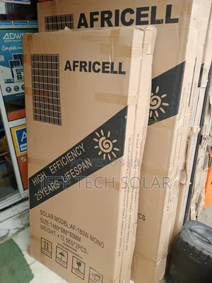 Original 180W Africell Solar Panel Mono