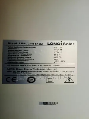 Original Longi Solar Panel 545W