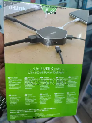 D-Link Dub M420 4in1 Usb C Hub With HDMI/Power Delivery