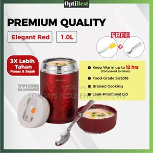 1l Ailijin High Quality Insulated Food Flask