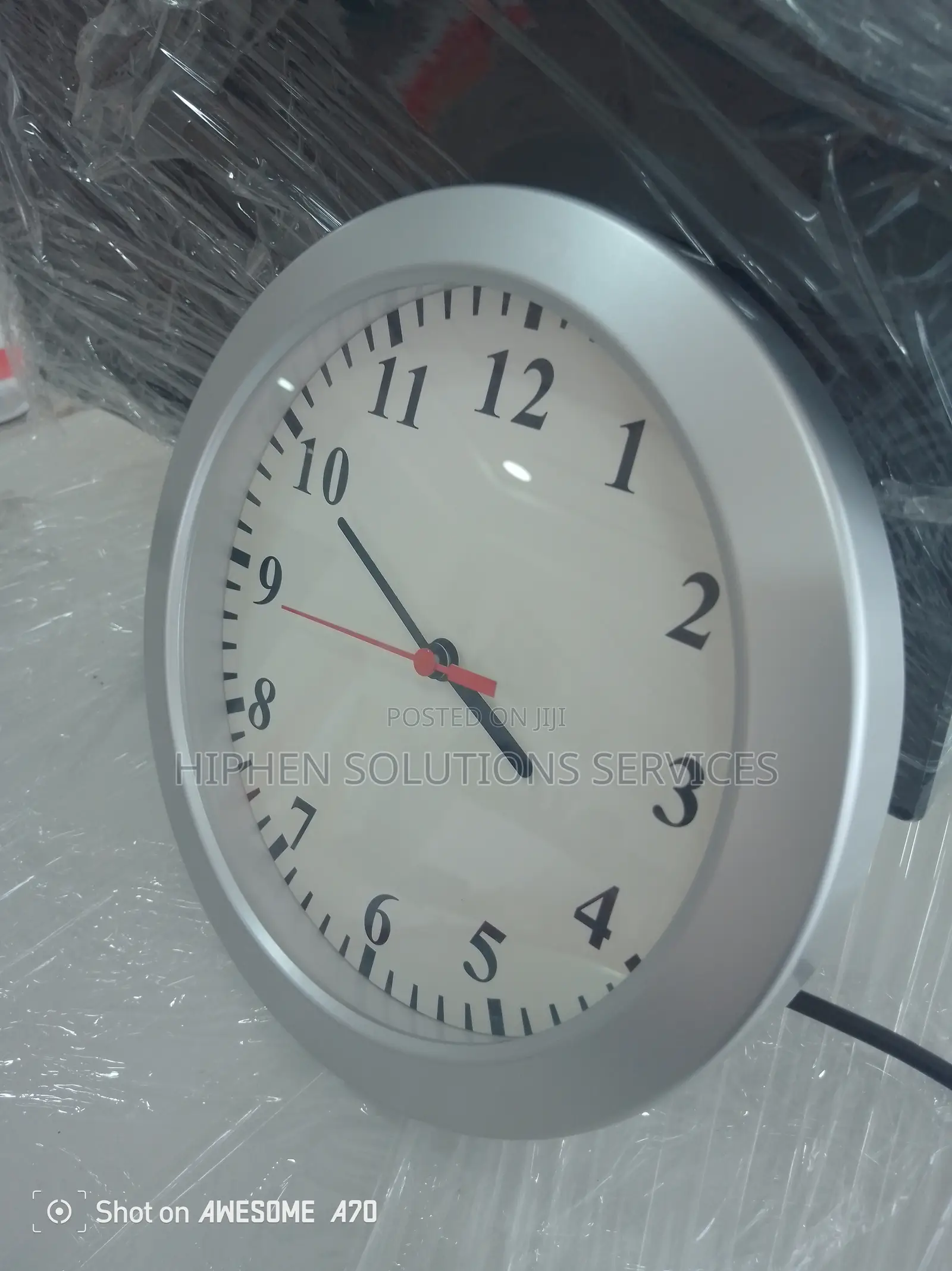Wall Clock Hidden Camera Wifi Remote