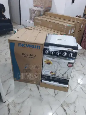 The Durable Skyrun 4 Burners(4+0) Gas Cooker