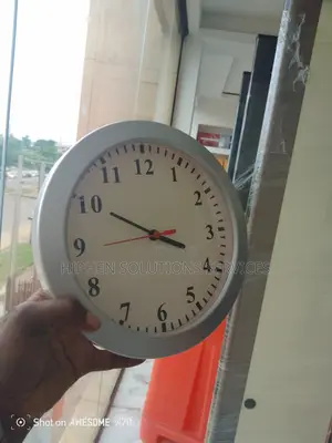 Spy Wall Clock Camera Battery Powered