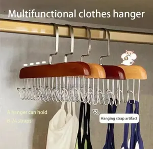 3pcs Multifunctional Hanger With Hook