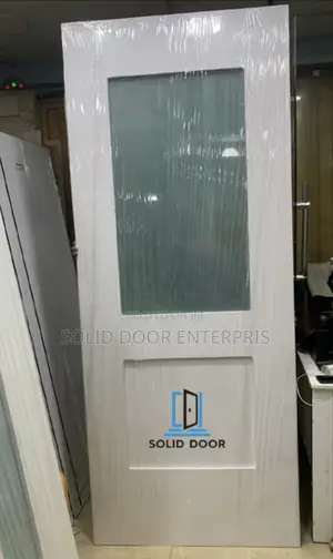 A Solid Glass Door