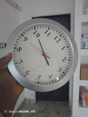 Wall Clock Spy Camera for School Home Hospital