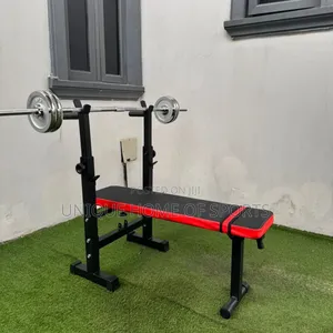 Adjustable Weight Bench With 50kg Dumbbell Set