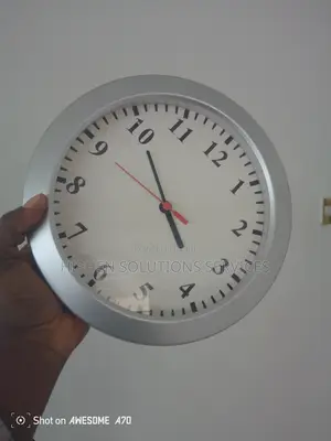 Wall Clock Nanny Cam With Motion Detection Alarm Indoor