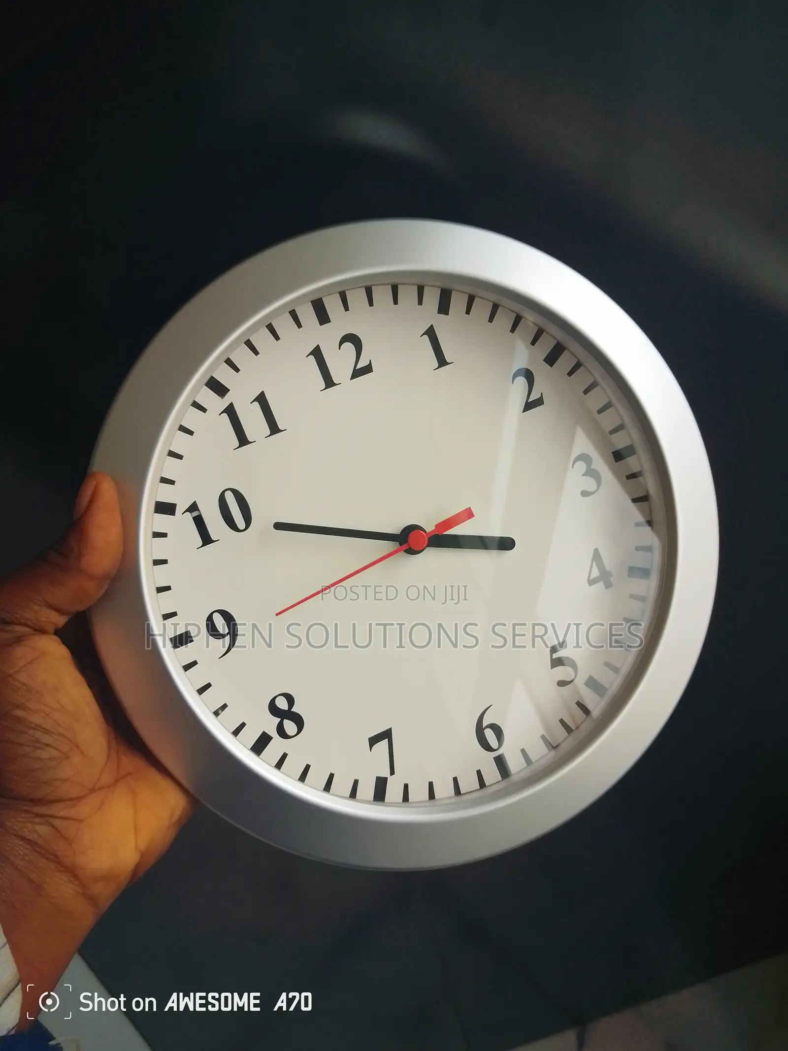 Wifi Wall Clock Hidden Camera Video Record