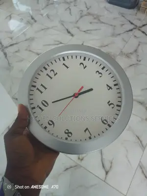 Home Office Wall Clock Spy Camera