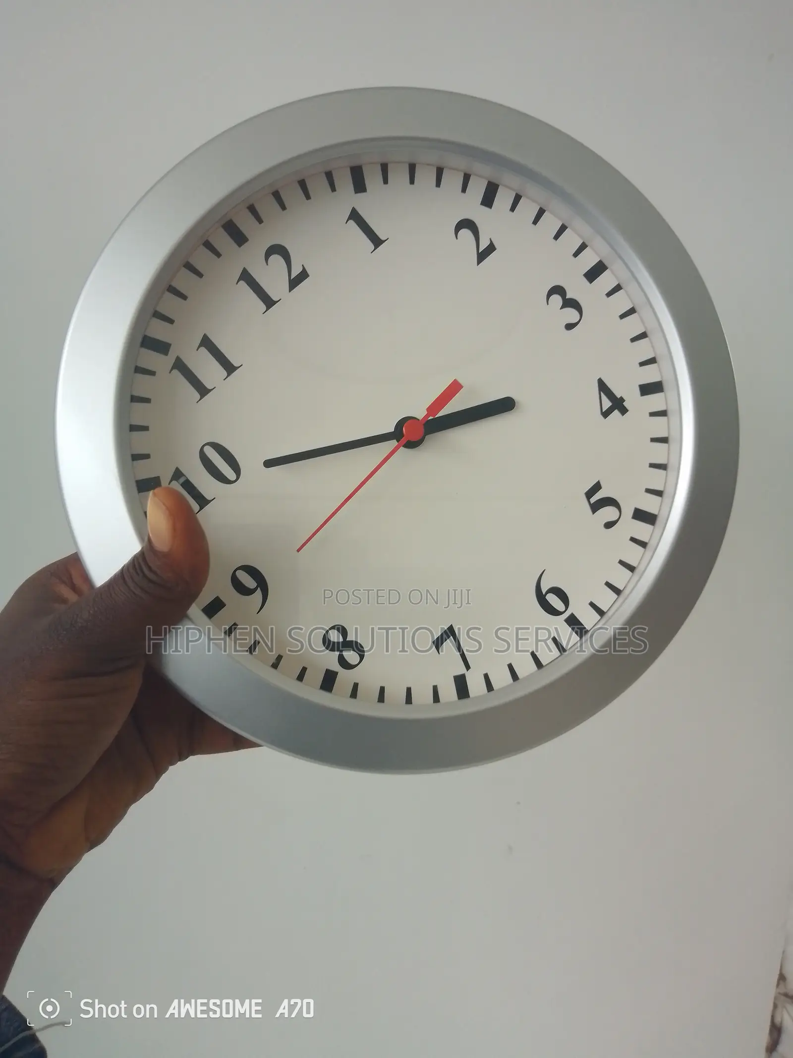 Clock With Hidden Spy Camera Full HD Security