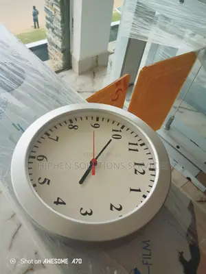 Hidden Wall Clock Camera