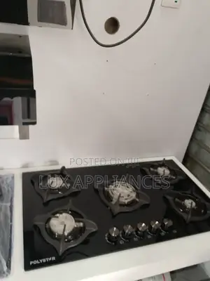 The Availabe Polystar 5 Burner Gas Cooker