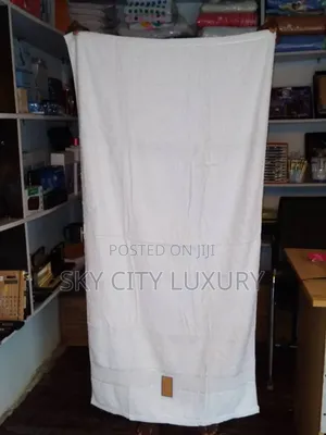 Pure White Bath Towels