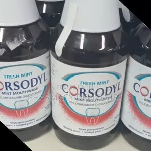 Corsodyl Alcohol Free Mint Flavour Mouthwash Available