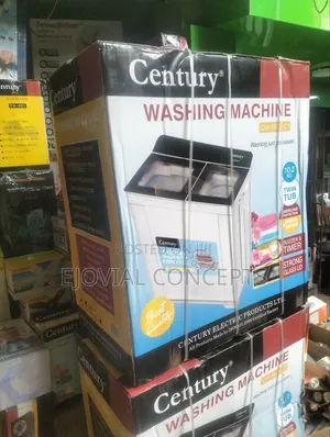 Century 10.2kg Twin Tub Washing Machine, Spin 6kg