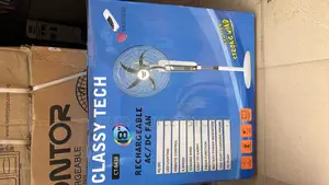 Original Classy Tech Rechargeable 18” Standing Fan