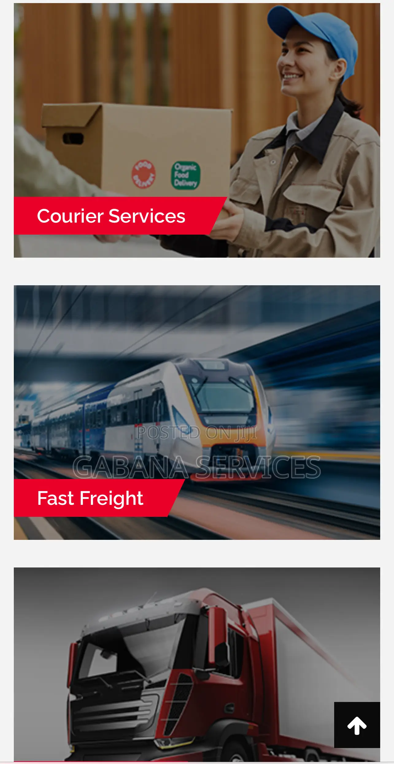 Courier Website