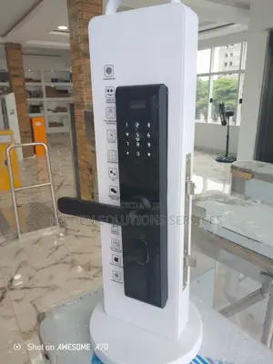 Door Lock Fingerprint APP Card Password Key Home Security