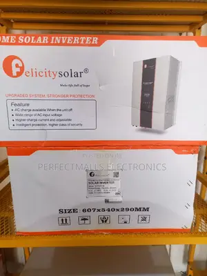 Felicity 7.5KVA 48V Pure Sine Wave Non Hybrid Solar Inverter