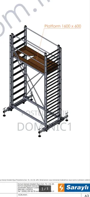 Scaffolding Ladder Heavy Duty