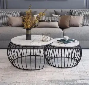 Two in One Marble Table.
