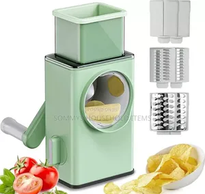 4in1 Rotary Drum Veggies Cutter