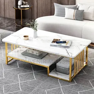 Faux Marble Center Table (Coffee Table)