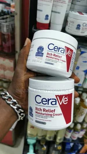 Cerave Itch Relief Moisturizing Cream USA. 16oz 453gm