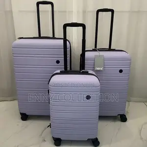 Set of 3 Rubber Luggage Travel Box