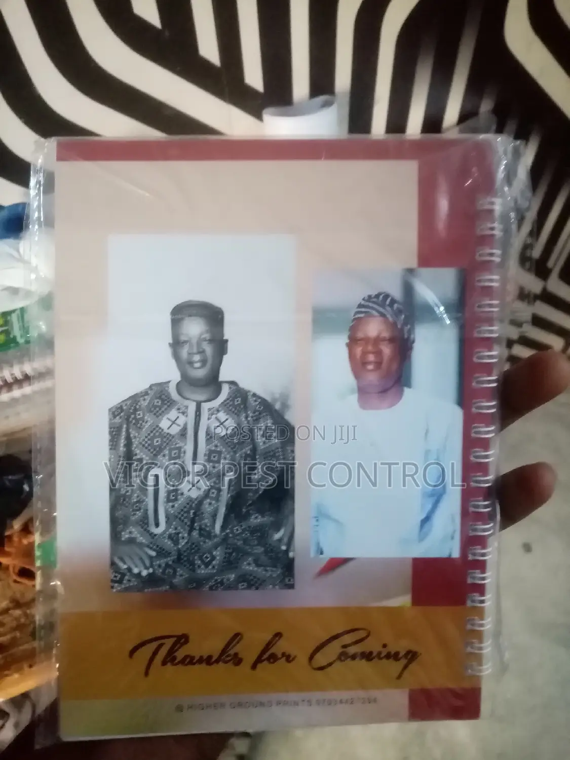 Jotter | Note Pad | Souvenir | Diary | Calendar | Program