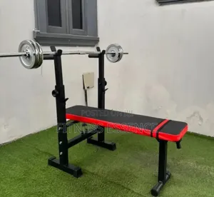 Durable Weight Lifting Bench With Dumbbells