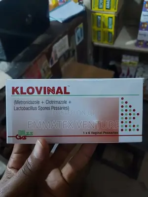 Klovinal Vaginal Pessaries - (Metronidazole/Clotrimazole)