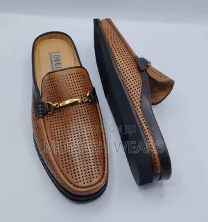 Pure Italian Leather Half Shoe