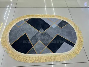 Beautiful Vintage Door Mat/Mini Roomy Rug With Fringes