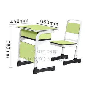 Classic Student Desk and Chair Set