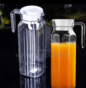 Transparent Plastic Juice Jug