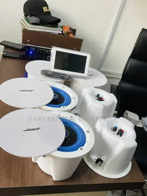 6in1 Bose Ceiling Speakers With in Wall Amplifier