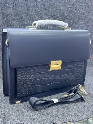 Luxury Classic Leather Briefcase Laptop Documents Bags