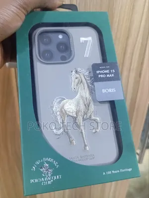 Santa Barbara Boris Case and Cover for iPhone 15 Pro Max .