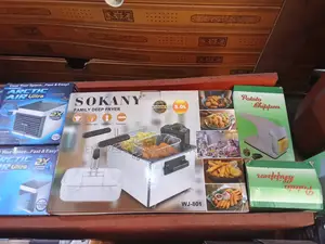 Double 5 Liters Sokany Deep Fryer