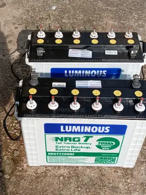 Fairly Used LUMINOUS 200AH Inverter Batteries Tubular