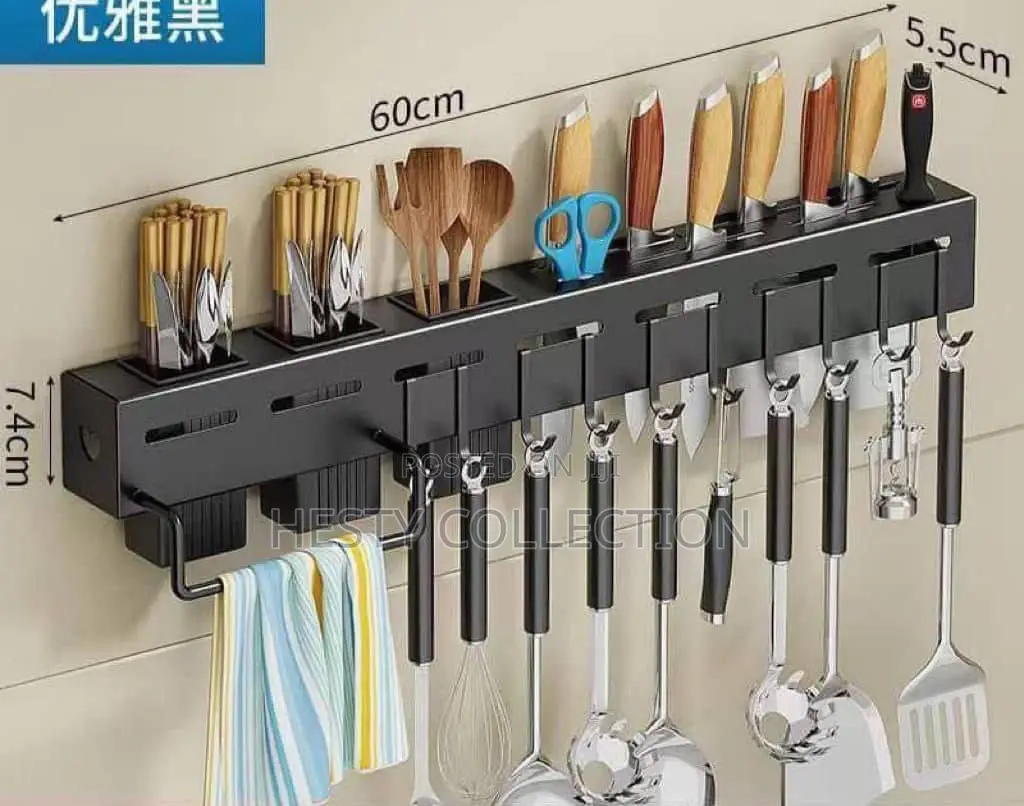 60cm Kitchen Shelf Rack for Knives and Spoon